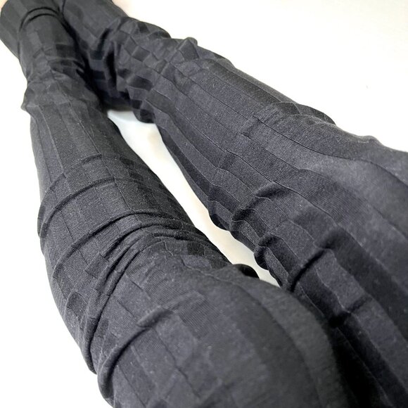 Summer Leg Warmers Black Ribbed Thigh Highs Cotton Knee Socks Sun Protection New - Picture 5 of 6